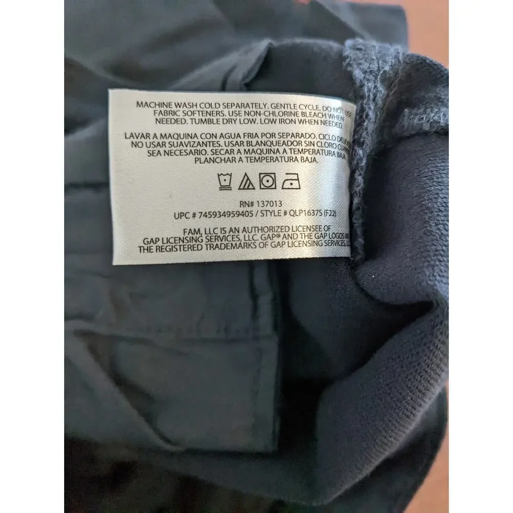 Gap Stretch Stretch Skinny Pants 12 Black QLP1122S‎ Ladies Casual Comfort Career